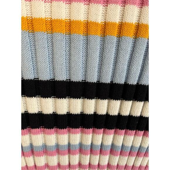 Anthropologie Endless Rose Woman Strips CARADISCLOTHED Sweater MIDI Dres… - Picture 9 of 13